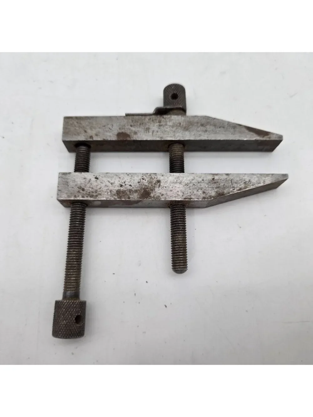 Steel Adjustable Parallel Clamp Vintage Tool 4